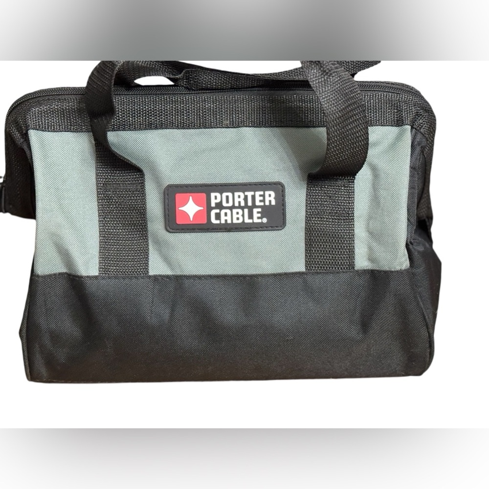 Porter Cable Large Size Heavy Duty Canvas Contractor Tool Bag